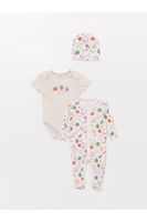 LC Waikiki Printed Baby Girl Hospital Exit Set