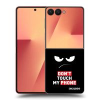 ULTIMATE CASE pro Samsung Galaxy Z Flip7 5G - Angry Eyes - Transparent