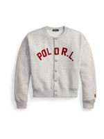 Polo Ralph Lauren Gornji dio trenirke 'ARCTIC'  svijetlosiva / bordo
