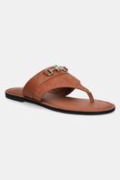 Tommy Hilfiger Kožené žabky Tommy Hilfiger MIXED LEATHER HORSEBIT THONG