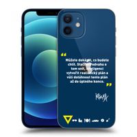 Silikónový prehľadný obal pre Apple iPhone 12 - Kazma - MŮŽETE DOKÁZAT, CO BUDETE CHTÍT