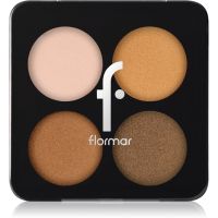 flormar Color Eyeshadow Palette Lidschattenpalette Farbton 003 Bronze Goddess 6 g