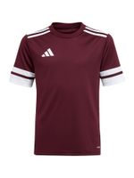 ADIDAS PERFORMANCE Tehnička sportska majica 'Squa25'  burgund / bijela