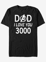 ZOOT.Fan Marvel Dad 3000 Majica crna