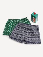 Celio Boxershorts 2 stuks Grün