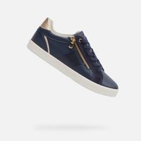 Dark blue women's sneakers Geox Blomiee - Women's
