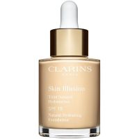 Clarins Skin Illusion Natural Hydrating Foundation rozświetlający podkład nawilżający SPF 15 odcień 100.5W Cream 30 ml