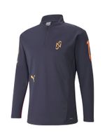 PUMA Tehnička sportska majica  morsko plava / žuta / narančasta / tamno roza