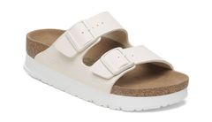 Birkenstock Arizona PAP Flex Platform Birko-Flor Narrow Fit Ženy - Sandály Birkenstock - Bezbarvá - 1029127-5.5 - Size: 5.5