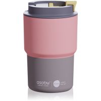 Asobu Coffee Express termohrnček z nehrdzavejúcej ocele s keramickou vrstvou Pastel Peach 360 ml