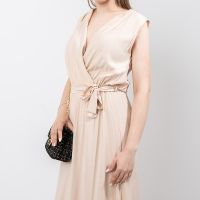 Resti Beige women's maxi dress - Clothing