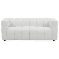 POHOVKA, textil, bílá