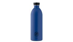 24 Bottles Urban Bottle Stone Gold Blue 1000ml Unisex - Flaše 24Bottles - Modrá - UB_050_669-One-size - Size: One size