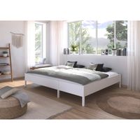 Rauch Möbel RODINNÁ POSTEĽ, 240/200 cm, biela