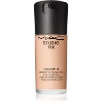 MAC Cosmetics Studio Fix Fluid SPF 15 24HR Matte Foundation + Oil Control mattító alapozó SPF 15 árnyalat N4.5 30 ml