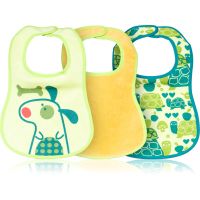 Chicco Bibs σαλιάρα 6m+ Dog 3 τμχ