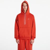 Bluza Nike Solo Swoosh Men's Fleece Pullover Hoodie Dragon Red/ White XS