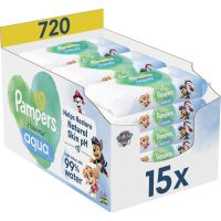 Pampers Harmonie Aqua Paw Patrol feuchte Feuchttücher für Kinder 720 St.