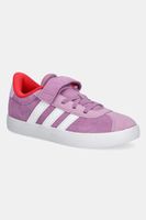 adidas sneakers pentru copii VL COURT 3.0 culoarea violet, JP7832