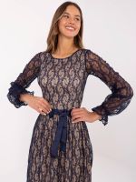 Dress-LK-SK-509941.70P-navy blue