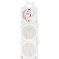 Bieco Print Set with Hanging Picture Frame набір для зліпків ніжок і ручок дітей 55 x 18 x 1 cm