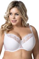 Polovyztužená podprsenka Biggi Pati Bílá 75K