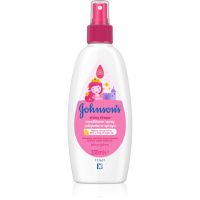 Johnson's® Shiny Drops odżywka w sprayu bez spłukiwania z olejkiem arganowym od 18 miesięcy 200 ml