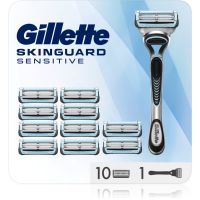 Gillette Skinguard Sensitive maszynka do golenia + ostrza wymienne 11 szt.