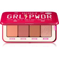 theBalm Autobalm Grl Pwdr палитра с ружове с избелител 8 гр.