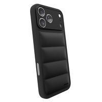 Puffer case pro Apple iPhone 17 Pro Max - Picasee Puffer - Čierna
