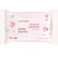 Attitude Baby Leaves Water Wipes мокри кърпички без парфюм 72 бр.