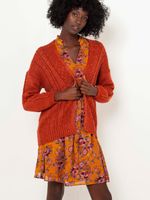 CAMAIEU Cardigan Orange