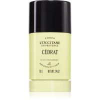 L’Occitane Homme Cédrat dezodorant w sztyfcie dla mężczyzn 70 g