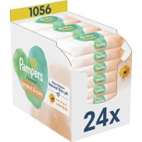 Pampers Harmonie Protect&Care nawilżane chusteczki oczyszczające dla dzieci z nagietkiem lekarskim 1056 szt.