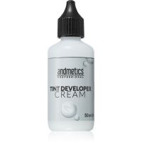 andmetics Professional Tint Developer Cream kremasta aktivacijska emulzija 3 % 10 vol. 50 ml