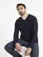 Celio Veviflex Pullover Blau