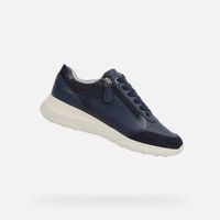 Dark blue women's sneakers Geox Allenie - Women's