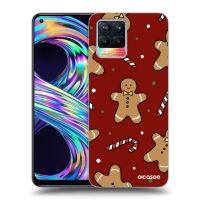 Silikónový prehľadný obal pre Realme 8 4G - Gingerbread 2