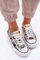 Wzorzyste Trampki Damskie Na Platformie Lee Cooper