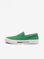 Tommy Jeans Slip On zelena