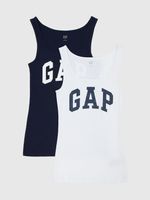 GAP Logo Tanktop 2 Stück Schwarz