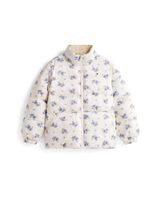 TOMMY HILFIGER Zimska jakna  svijetloplava / ljubičasta / svijetloljubičasta / bijela