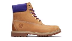 Timberland Heritage 6 WMN Yellow Purple