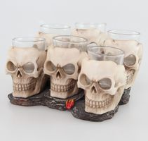 Schnapsglas (6er-Set) Skulls