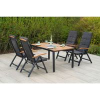 Gardenson ZÁHRADNÁ SÚPRAVA 9-dielne, drevo, kov