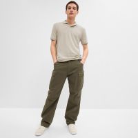 T-shirt GAP Logo Pique Polo Moonstone XS
