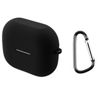 HOOK Silikonski ovitek za Samsung Galaxy Buds 3 / Buds 3 Pro črn