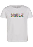 Children's T-shirt with short sleeves Colorful Smile white