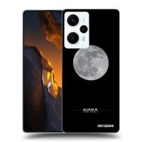 Silikónový prehľadný obal pre Xiaomi Poco F5 - Moon Minimal