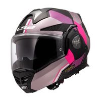 Překlopná moto přilba LS2 FF901 Advant X Ultra Grey Purple P/J XL (61-62)